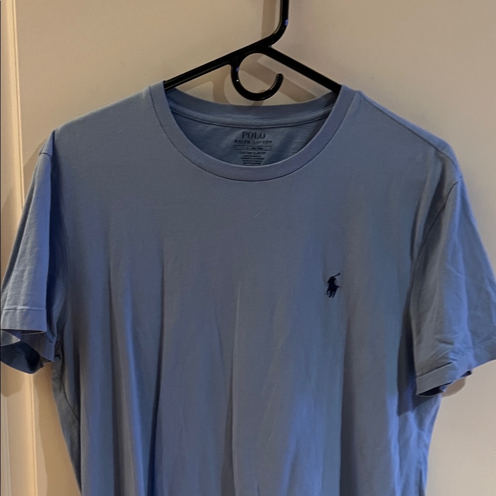 Polo by Ralph Lauren Men's Light Blue Tee
